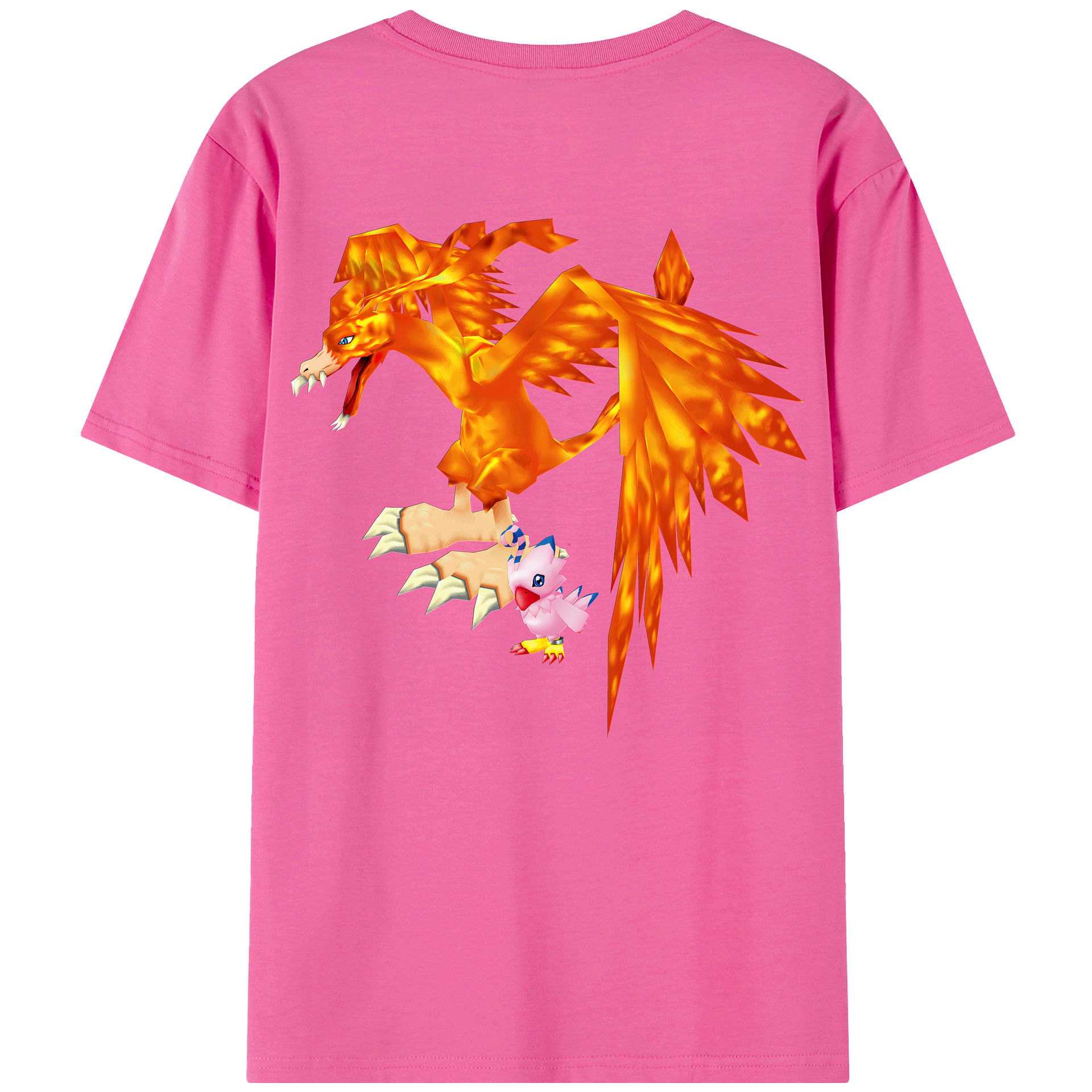（画像用） Digimon デジタルモンスター/デジモン レディース半袖Tシャツ(バックプリント)